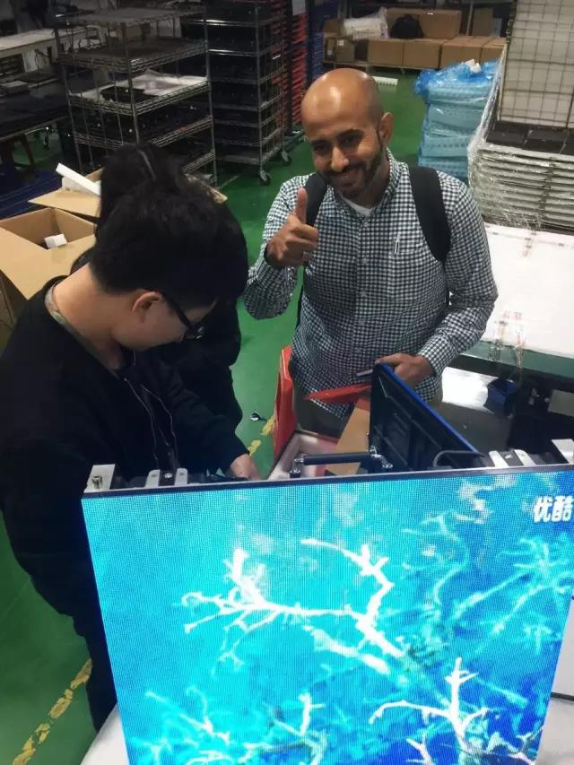 Eng.Abdullah O.Baothman对PG国际的产品翘起了大拇指